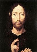 Christ Giving His Blessing Hans Memling